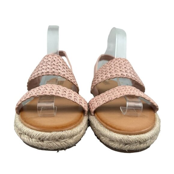 a.n.a. A New Approach Sandals Flatform Beatrice Model Pink Blush Women's Size 9M - Picture 7 of 12